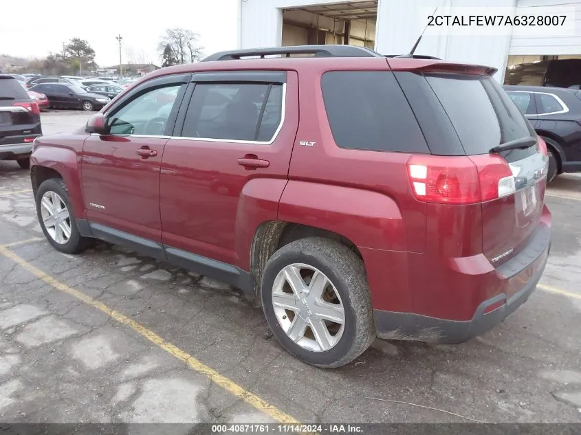 2010 GMC Terrain Slt-1 VIN: 2CTALFEW7A6328007 Lot: 40871761