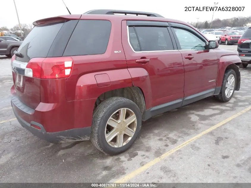 2010 GMC Terrain Slt-1 VIN: 2CTALFEW7A6328007 Lot: 40871761