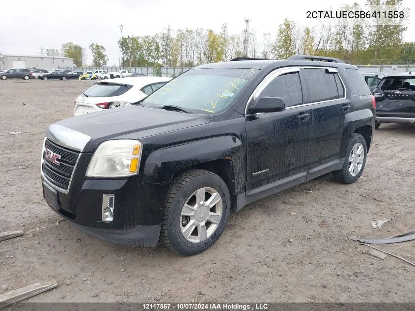 2011 GMC Terrain VIN: 2CTALUEC5B6411558 Lot: 12117857