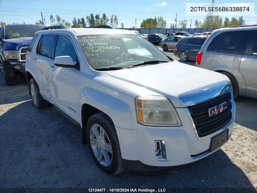 2CTFLSE56B6338874 2011 GMC Terrain Sle