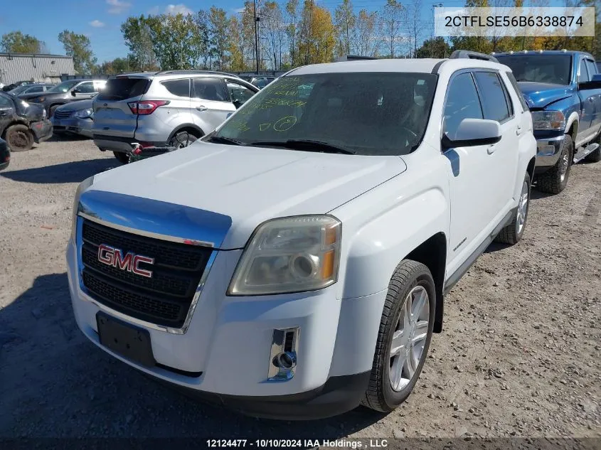 2011 GMC Terrain Sle VIN: 2CTFLSE56B6338874 Lot: 12124477