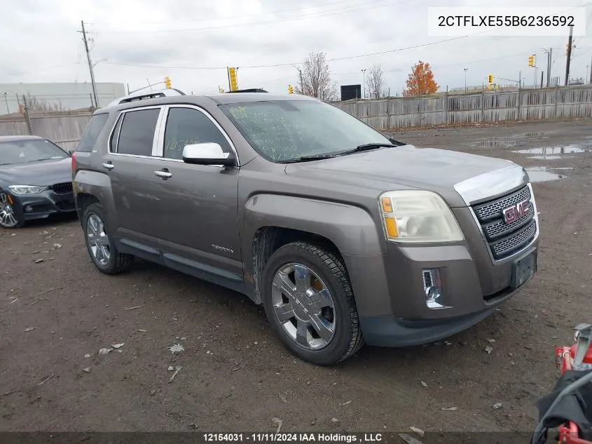 2011 GMC Terrain VIN: 2CTFLXE55B6236592 Lot: 12154031