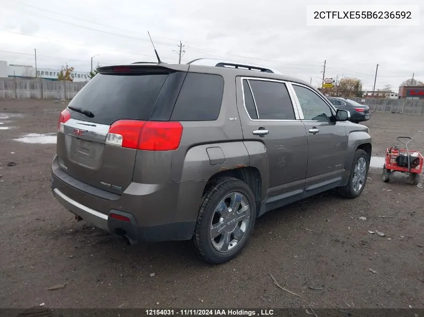 2011 GMC Terrain VIN: 2CTFLXE55B6236592 Lot: 12154031