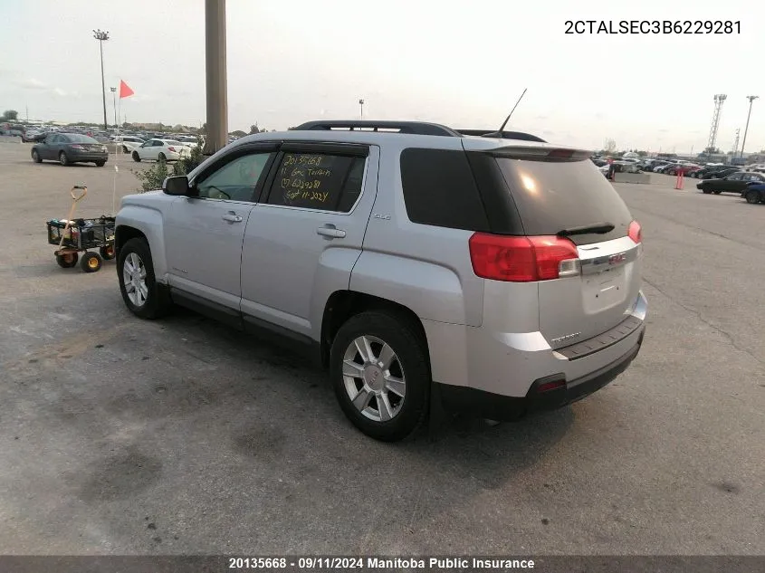 2CTALSEC3B6229281 2011 GMC Terrain