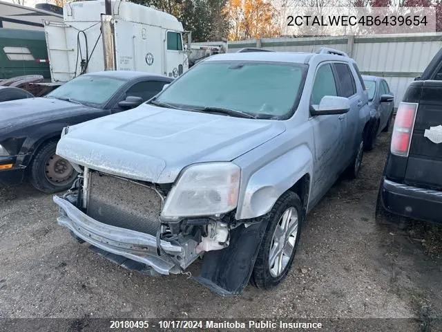 2CTALWEC4B6439654 2011 GMC Terrain Slt