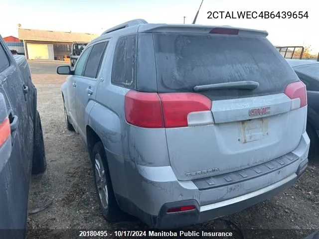 2CTALWEC4B6439654 2011 GMC Terrain Slt