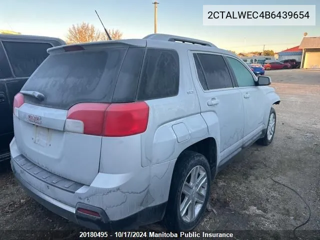 2CTALWEC4B6439654 2011 GMC Terrain Slt