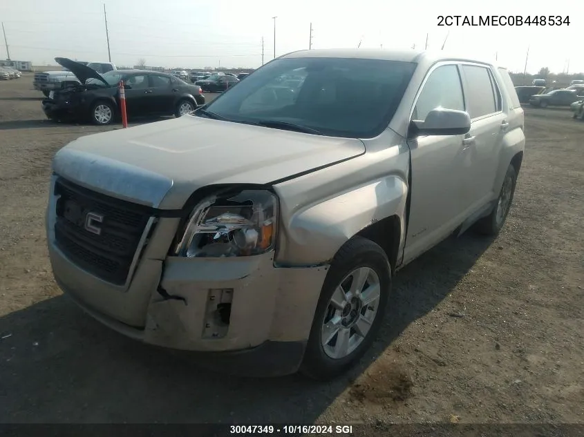 2CTALMEC0B448534 2011 GMC Terrain Sle