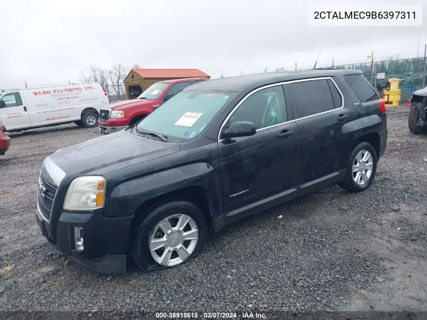 2011 GMC Terrain Sle-1 VIN: 2CTALMEC9B6397311 Lot: 38915615