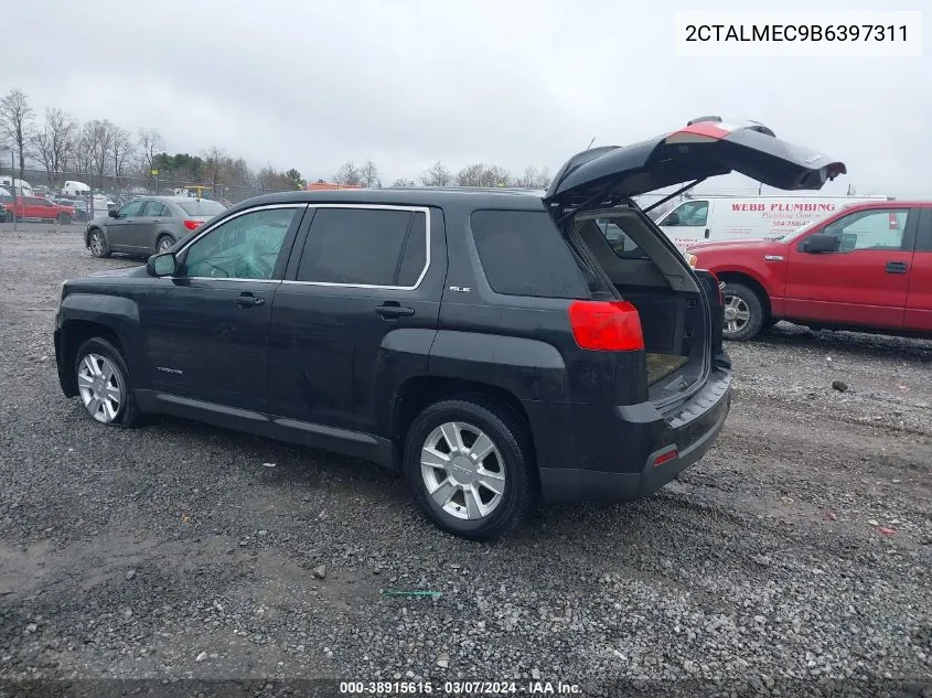 2011 GMC Terrain Sle-1 VIN: 2CTALMEC9B6397311 Lot: 38915615