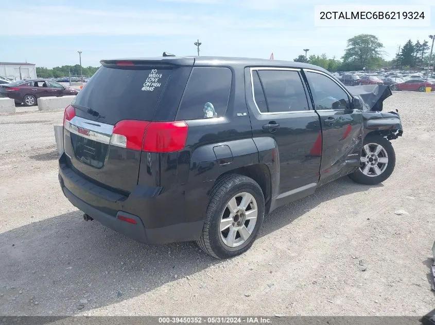 2CTALMEC6B6219324 2011 GMC Terrain Sle-1