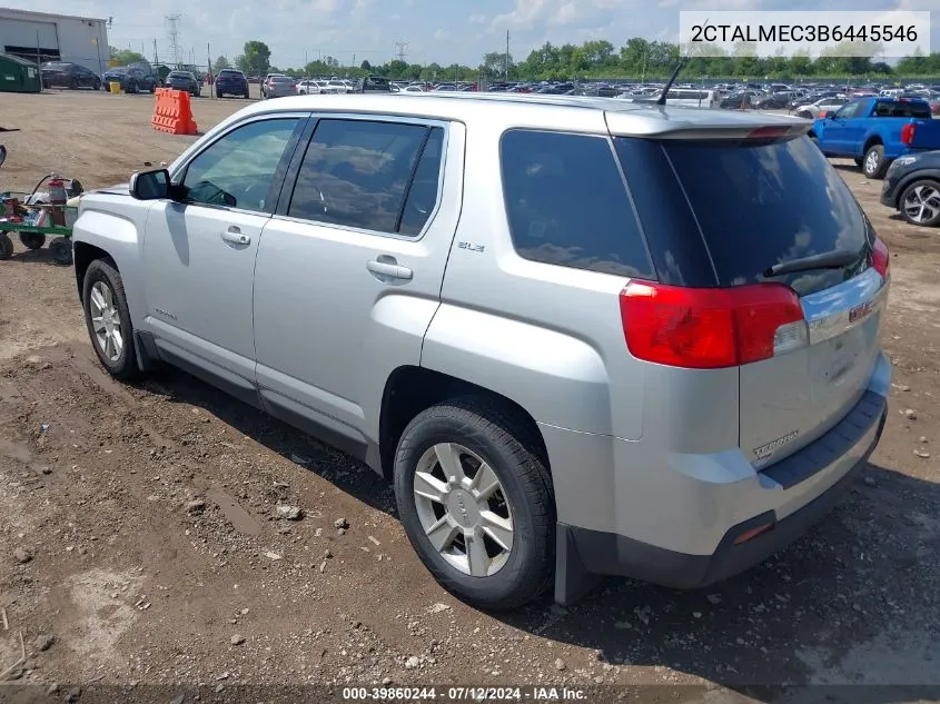 2011 GMC Terrain Sle-1 VIN: 2CTALMEC3B6445546 Lot: 39860244