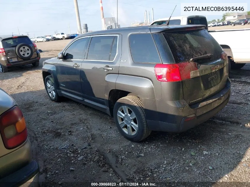 2011 GMC Terrain Sle-1 VIN: 2CTALMEC0B6395446 Lot: 39868823