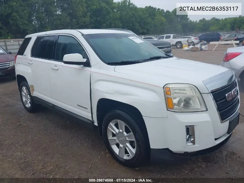 2CTALMEC2B6353117 2011 GMC Terrain Sle-1