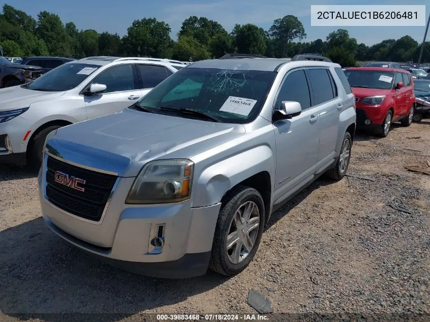 2011 GMC Terrain Slt-1 VIN: 2CTALUEC1B6206481 Lot: 39883468