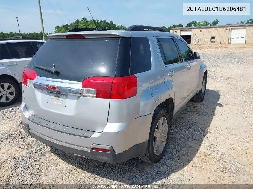 2011 GMC Terrain Slt-1 VIN: 2CTALUEC1B6206481 Lot: 39883468