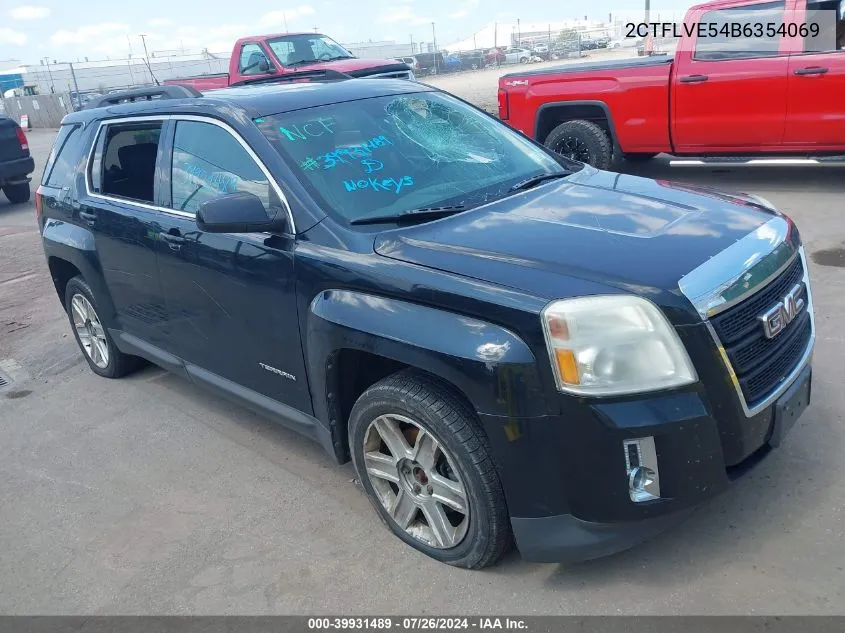 2011 GMC Terrain Slt-1 VIN: 2CTFLVE54B6354069 Lot: 39931489