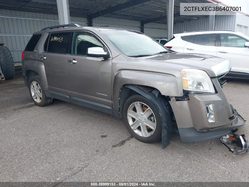 2011 GMC Terrain Slt-2 VIN: 2CTFLXEC3B6407001 Lot: 39999153