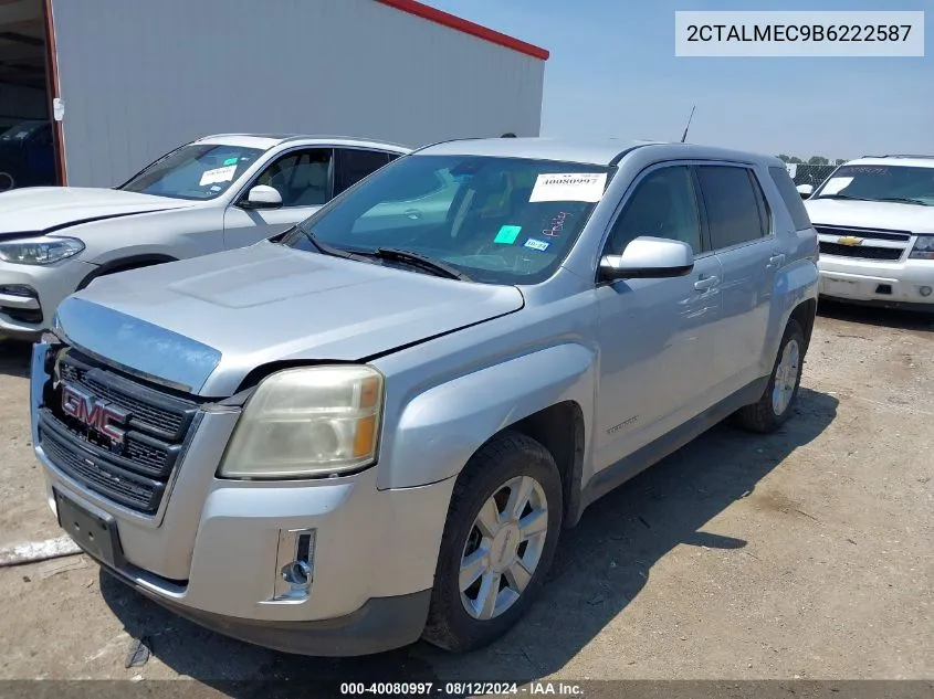 2CTALMEC9B6222587 2011 GMC Terrain Sle