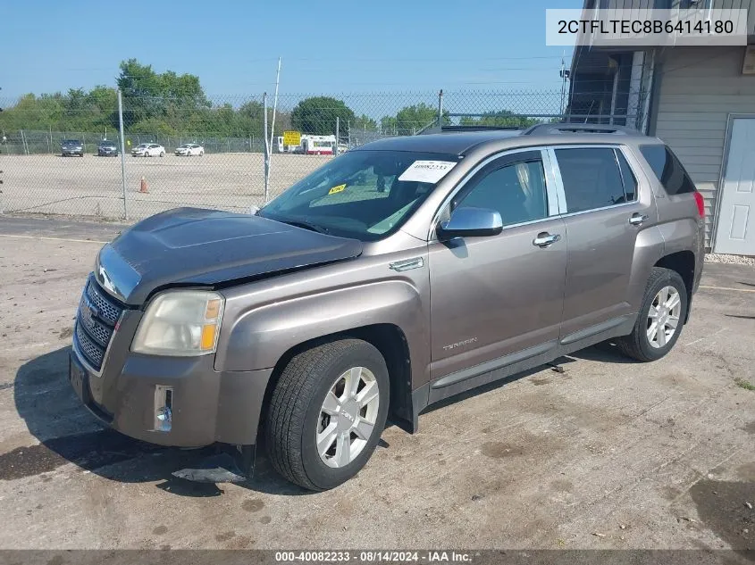 2011 GMC Terrain Sle-2 VIN: 2CTFLTEC8B6414180 Lot: 40082233