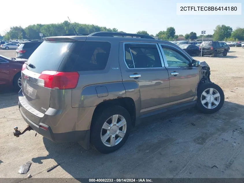 2011 GMC Terrain Sle-2 VIN: 2CTFLTEC8B6414180 Lot: 40082233