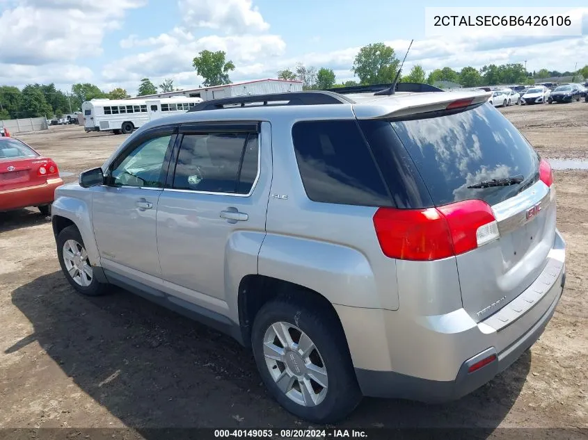 2CTALSEC6B6426106 2011 GMC Terrain Sle-2