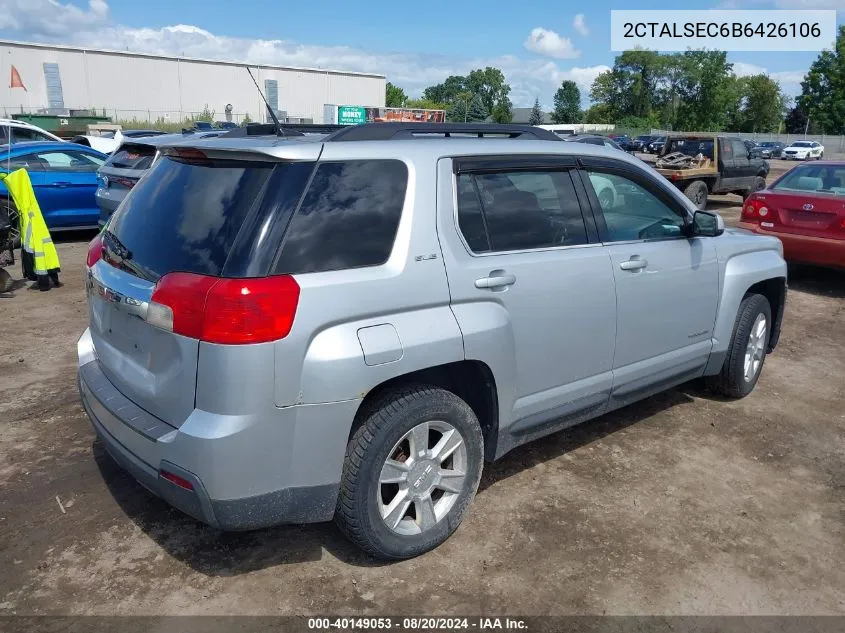 2CTALSEC6B6426106 2011 GMC Terrain Sle-2