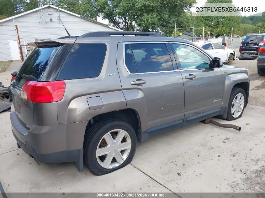 2011 GMC Terrain Slt-1 VIN: 2CTFLVE5XB6446318 Lot: 40163422