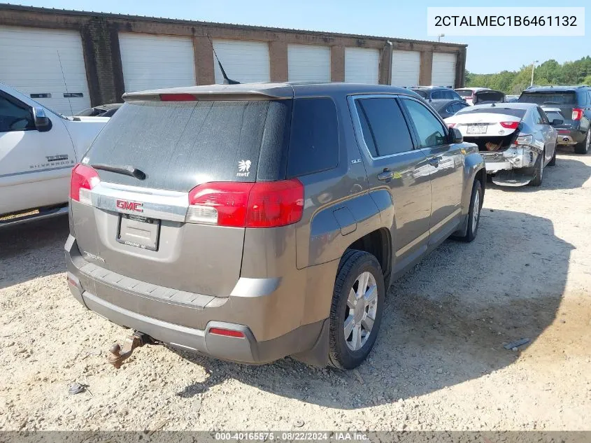 2011 GMC Terrain Sle-1 VIN: 2CTALMEC1B6461132 Lot: 40165575