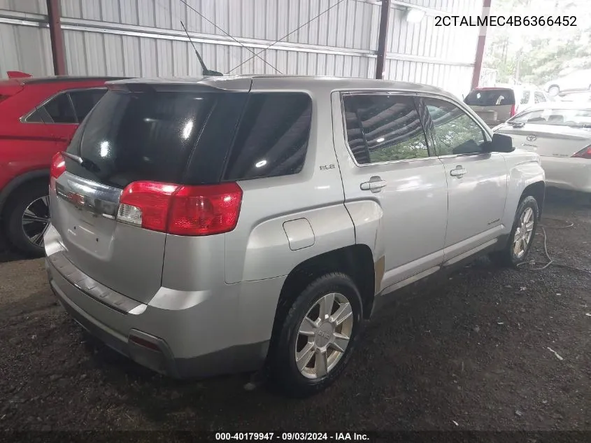 2CTALMEC4B6366452 2011 GMC Terrain Sle-1