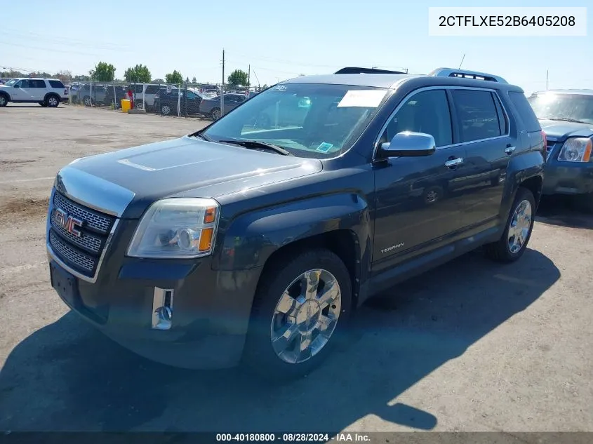 2011 GMC Terrain Slt-2 VIN: 2CTFLXE52B6405208 Lot: 40180800