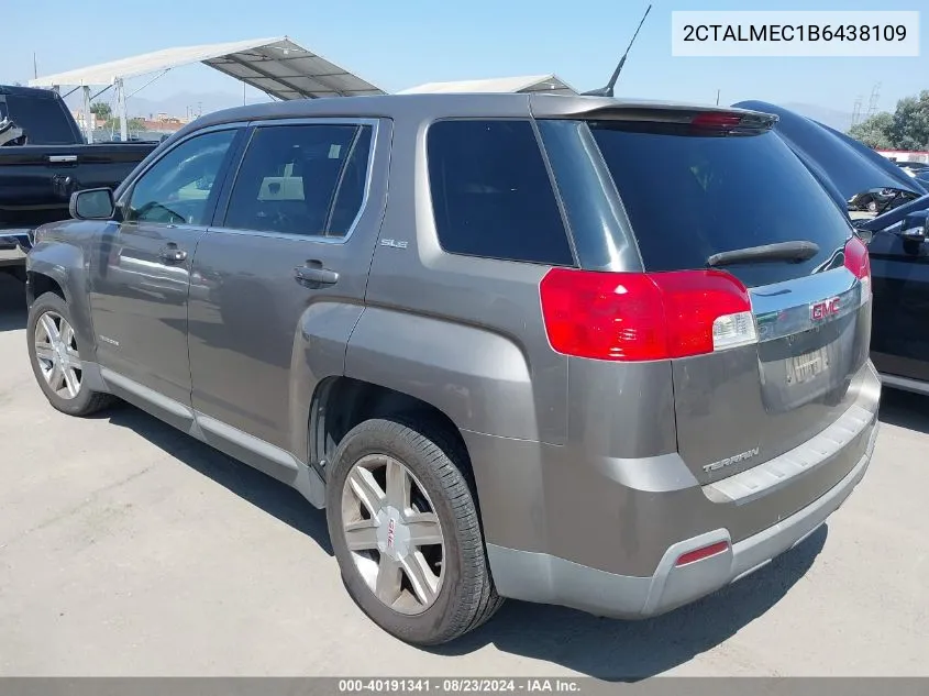 2CTALMEC1B6438109 2011 GMC Terrain Sle-1