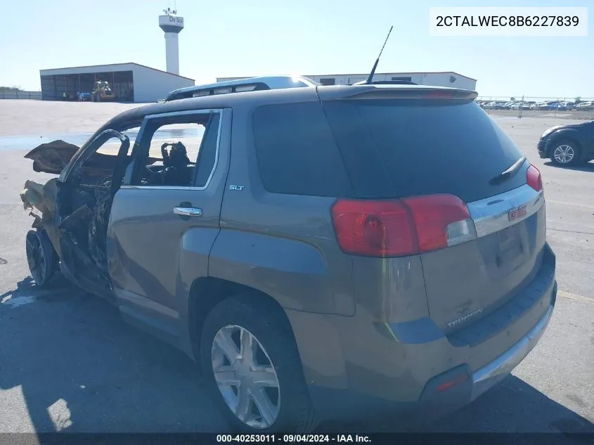 2CTALWEC8B6227839 2011 GMC Terrain Slt-2