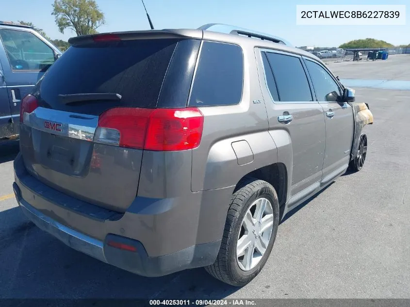 2CTALWEC8B6227839 2011 GMC Terrain Slt-2