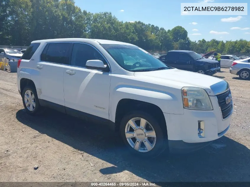 2CTALMEC9B6278982 2011 GMC Terrain Sle-1