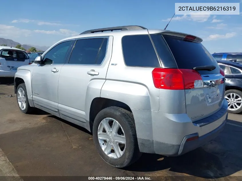 2011 GMC Terrain Slt-1 VIN: 2CTALUEC9B6216319 Lot: 40279446