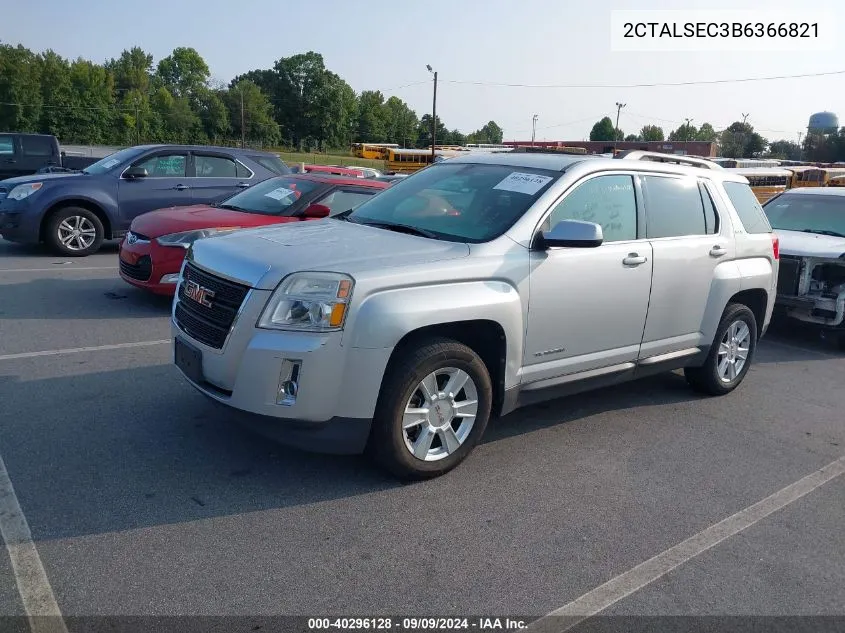 2011 GMC Terrain Sle-2 VIN: 2CTALSEC3B6366821 Lot: 40296128