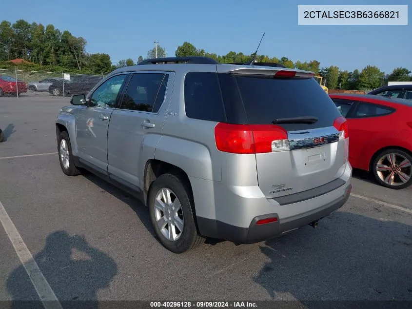 2011 GMC Terrain Sle-2 VIN: 2CTALSEC3B6366821 Lot: 40296128