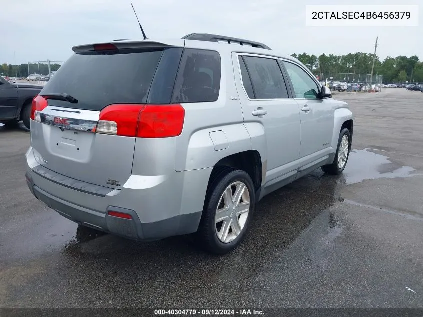 2011 GMC Terrain Sle-2 VIN: 2CTALSEC4B6456379 Lot: 40304779