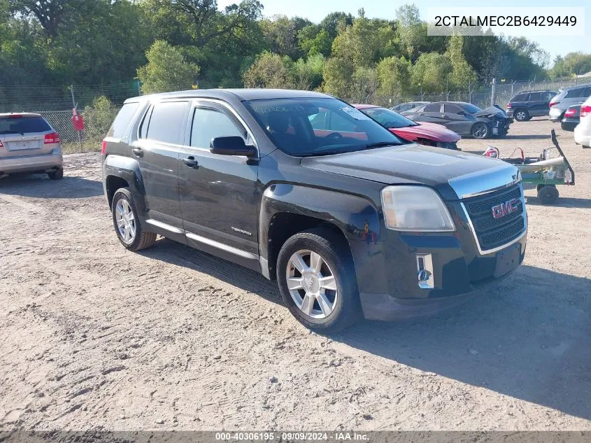 2CTALMEC2B6429449 2011 GMC Terrain Sle-1