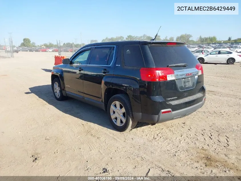 2CTALMEC2B6429449 2011 GMC Terrain Sle-1