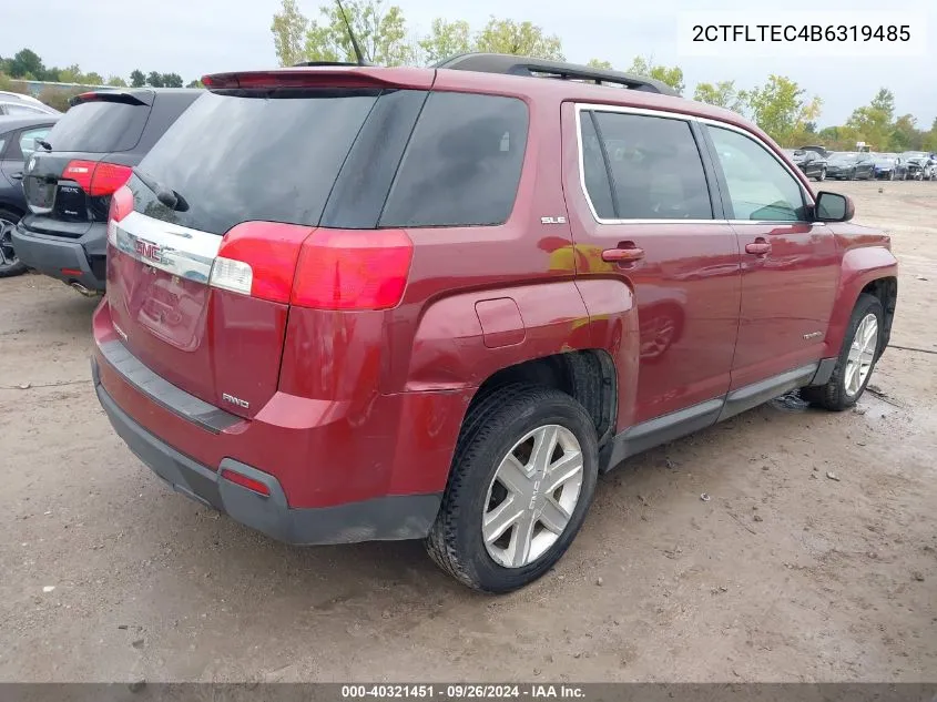 2011 GMC Terrain Sle-2 VIN: 2CTFLTEC4B6319485 Lot: 40321451