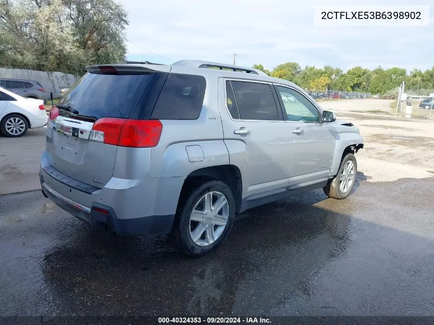 2011 GMC Terrain Slt-2 VIN: 2CTFLXE53B6398902 Lot: 40324353