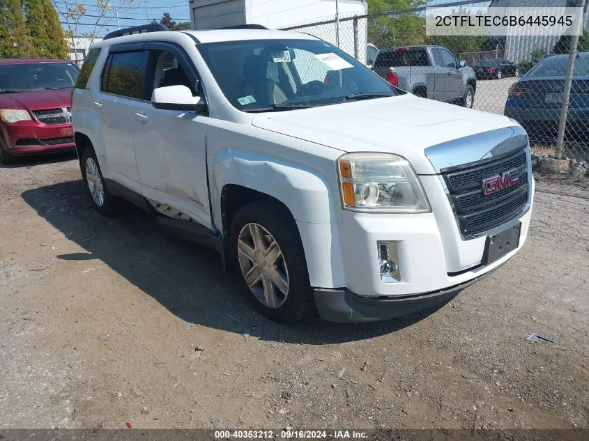 2011 GMC Terrain Sle-2 VIN: 2CTFLTEC6B6445945 Lot: 40353212