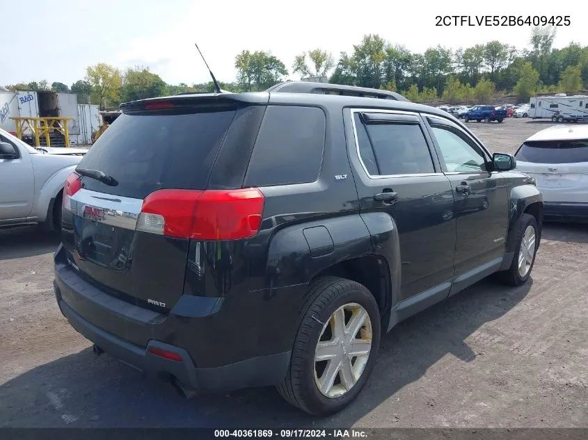 2011 GMC Terrain Slt-1 VIN: 2CTFLVE52B6409425 Lot: 40361869