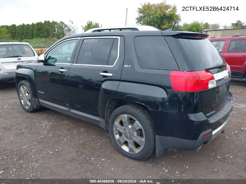 2011 GMC Terrain Slt VIN: 2CTFLXE52B6424714 Lot: 40366939