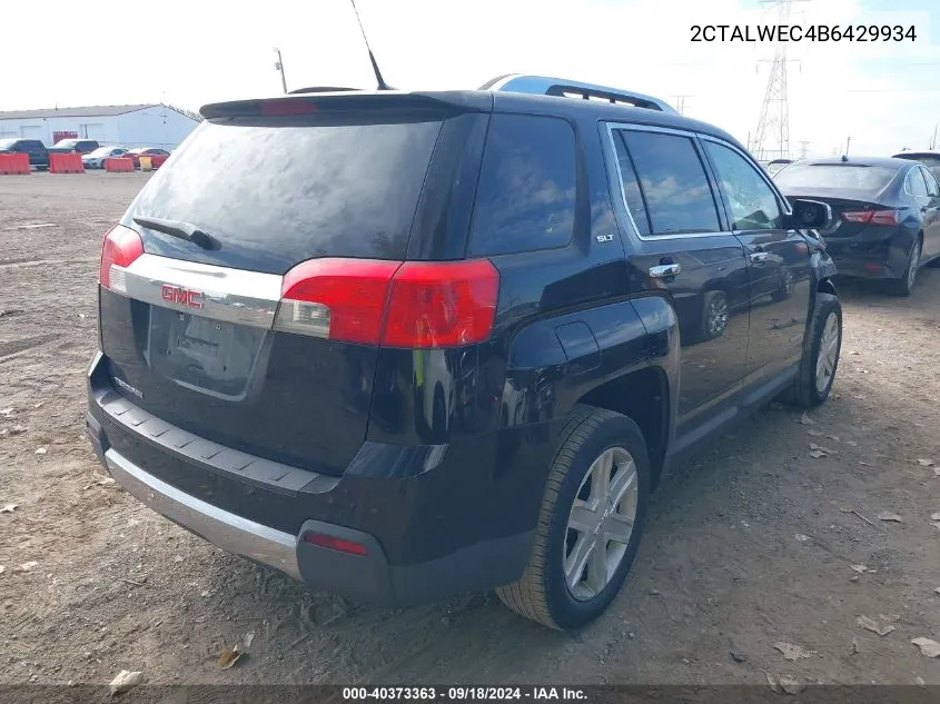 2CTALWEC4B6429934 2011 GMC Terrain Slt