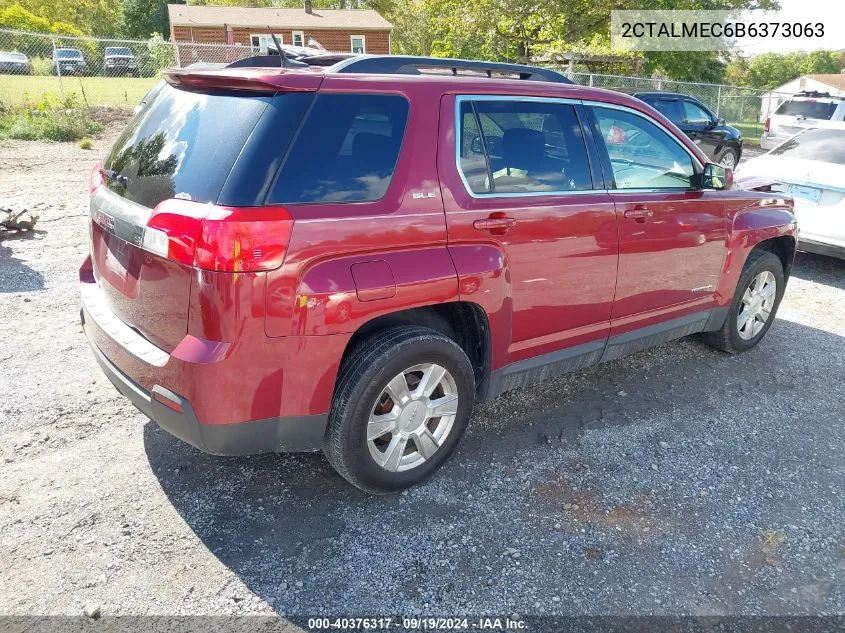 2011 GMC Terrain Sle-1 VIN: 2CTALMEC6B6373063 Lot: 40376317