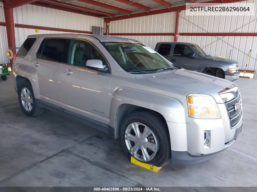 2011 GMC Terrain Sle-1 VIN: 2CTFLREC2B6296064 Lot: 40403596