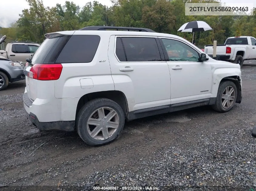 2011 GMC Terrain Slt VIN: 2CTFLVE55B6290463 Lot: 40408867